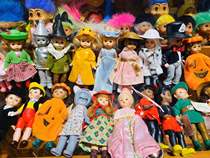 (Millionaire Bean) Alexander McDonalds Toys Jedi Collection Little Red Hat Long Fat Princess Mickey 3