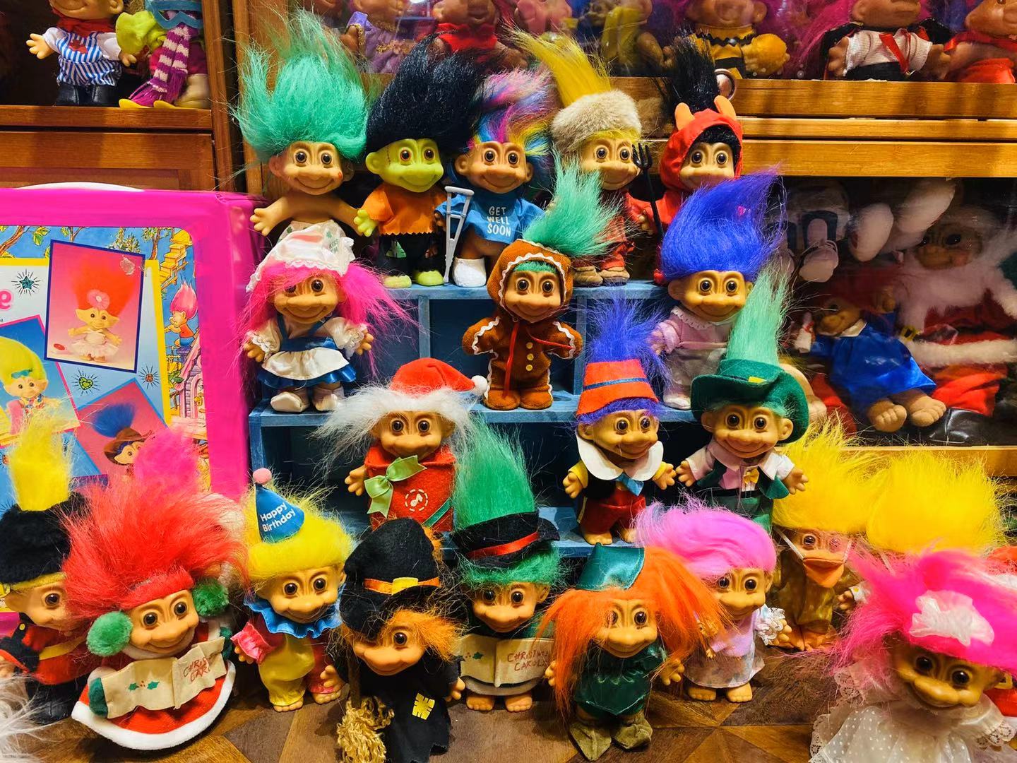 Troll dollsruss (5) Optical Collection Ugly Hair Standard Face