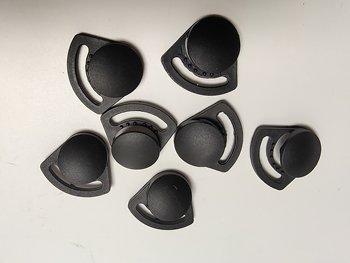 Adult and children electric vehicle helmet cap strap accessories oral buckle triangle buckle fan-shaped buckle japanese buckle