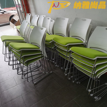 Training room meeting chair meeting room chair chair meeting chair solid steel bar office chair simple