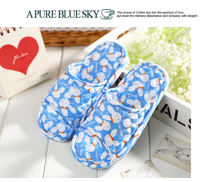 Chaussons enfants en coton pour hiver - semelle coton - Ref 986449 Image 24