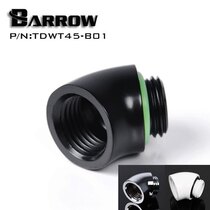 Barrow G1 4 black bright silver 45 degree Adapter 45 degree elbow TDWT45-V2