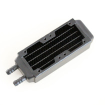 4cm water-cooled drain 2X40 suitable for 4cm fan pure copper water-cooled liquid-cooled heat dissipation heat exchanger