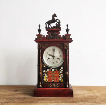 Folk old objects old clocks old table clocks wall clocks old horse head clocks nostalgia ornaments film and television props