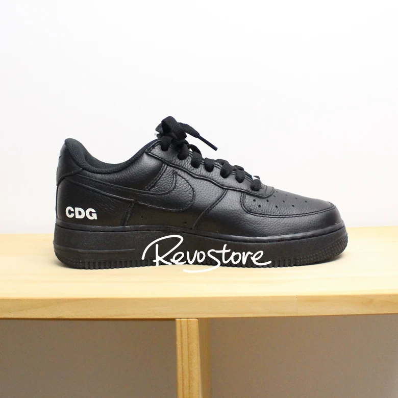 Кроссовки Black Comme des Garcons CDG x Nike Air Force 1 Low мужские и женские