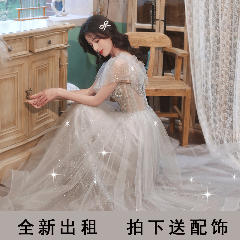 Evening dress for elementary school students, 2021 collection