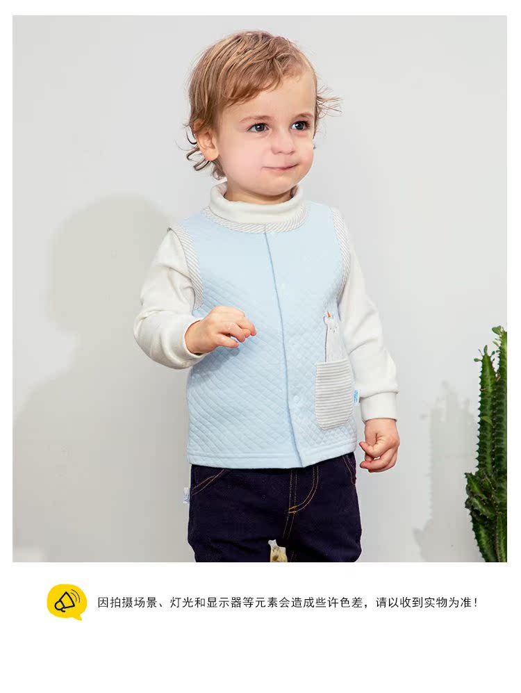 Nam cực thu đông và mùa đông trẻ em cotton dày vest nam và nữ không khí cotton quần áo ấm trẻ em vest quần áo em bé