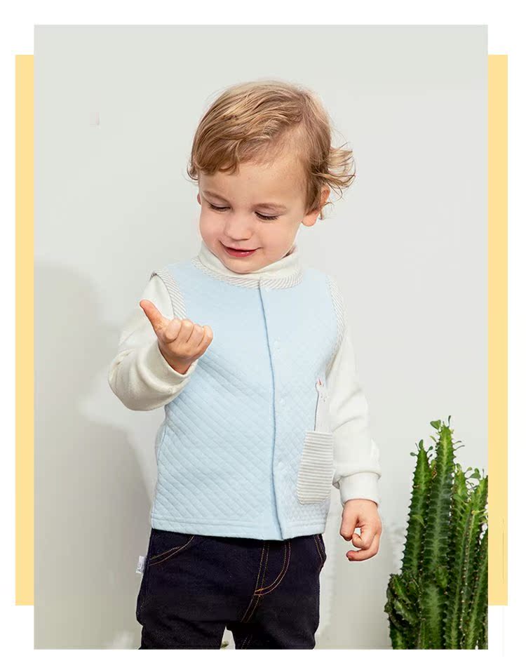 Nam cực thu đông và mùa đông trẻ em cotton dày vest nam và nữ không khí cotton quần áo ấm trẻ em vest quần áo em bé