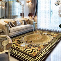 Export carved velvet European-style carpet Home living room bedroom floor mat Multi-function doormat cushion Yoga mat bay window mat