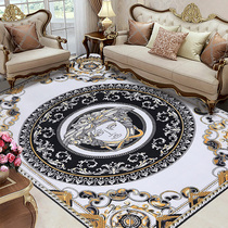 European-style carved velvet carpet Home living room Bedroom floor mat Multi-function doormat Coffee table mat Yoga mat Bay window mat