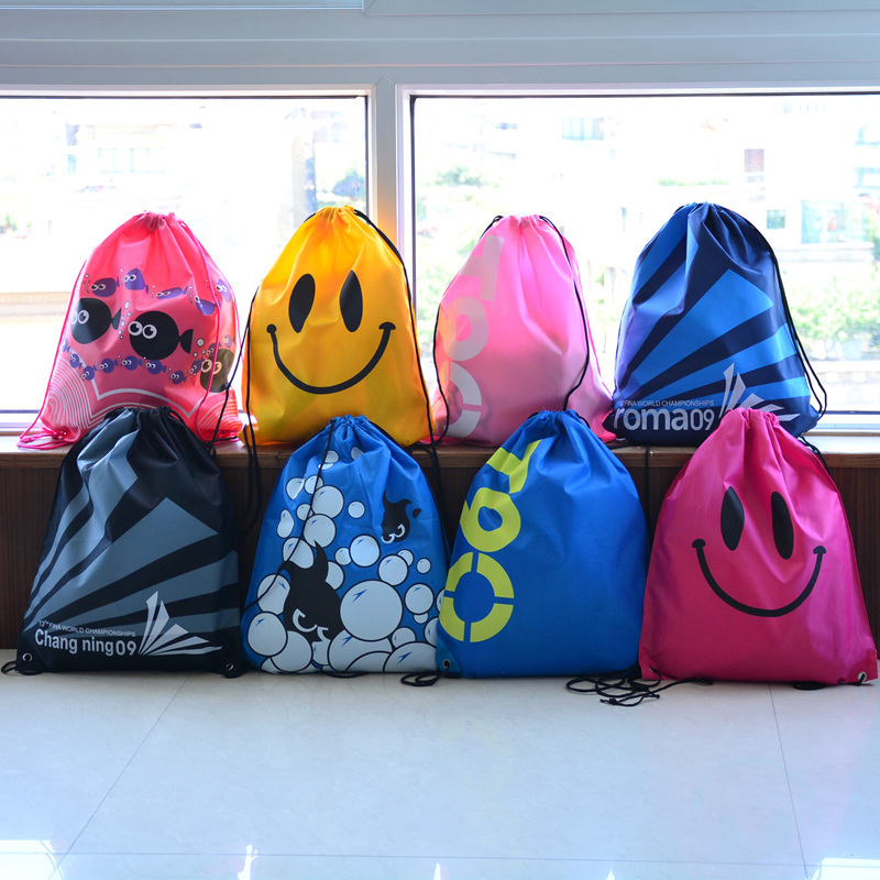 Men's and women's sports swimming bag Travel bag foldable storage bag Drawstring drawstring bag Backpack mountaineering bag Beach bag