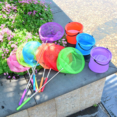 Children's fishing nets, telescopic rods, small insect-catching nets, insect nets, butterfly nets, children's fishing nets, sheet nets, outdoor toys