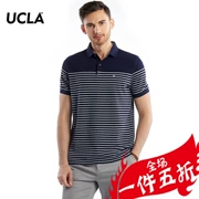 POLO cotton dài tay ngắn nửa chiều ngang