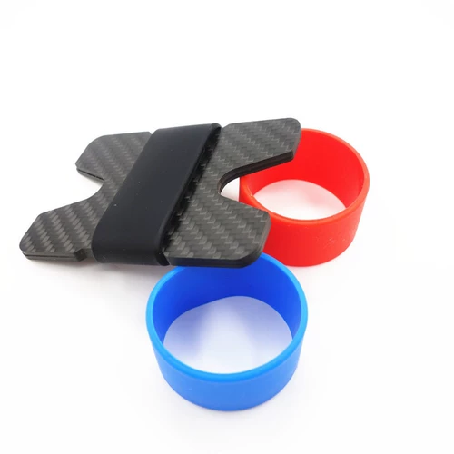 Антимагнитный золотой зажим из углеродного волокна, картхолдер, ультратонкий кошелек, система хранения для визитных карточек, новая коллекция, анти-кража