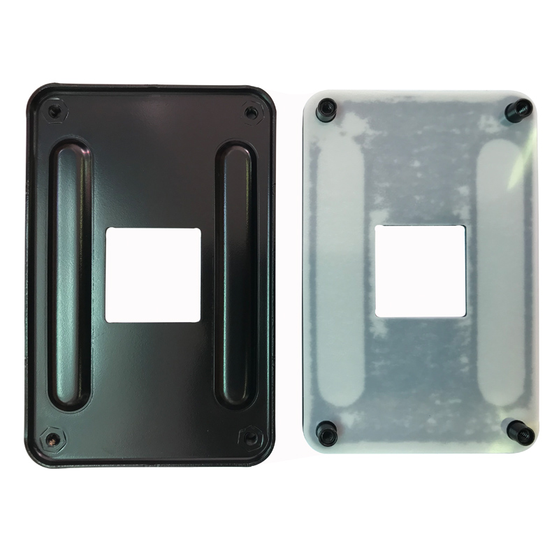 AMD B350 A320 B550X370 B450 motherboard fan radiator base plate base AM4 back plate iron