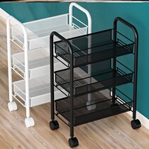 Beauty trolley Home shelve US A caravan embroidered embroidered car Beauty salon special instrument small frame sub-car