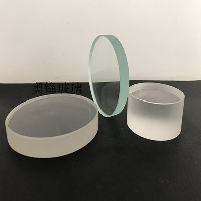 High temperature refractory glass Borosilicate sight glass Observation window lens Good heat resistance and high temperature performance