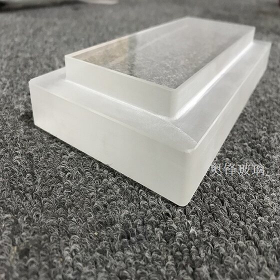 High temperature step sight glass, mine explosion-proof sight glass, lighting step glass processing and customization