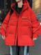 Popular Hong Kong Style Trendy Brand Winter New down Jacket for Men, Loose Fit, Hooded, Warm, Stylish down Coat for Teenagers