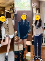 Трикотажный осенний жилет, свитер, осенняя рубашка