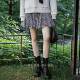 Umbrella skirt niche A-line skirt