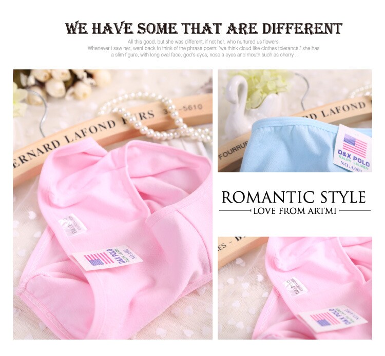 Slip jeunesse 100% simple en coton - Ref 653740 Image 10