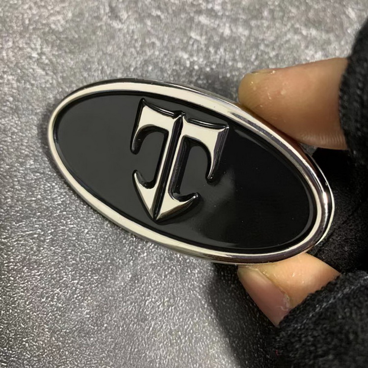 Tuscani imported Hyundai steering wheel standard car key standard modified T standard 01--08 universal 3D metal