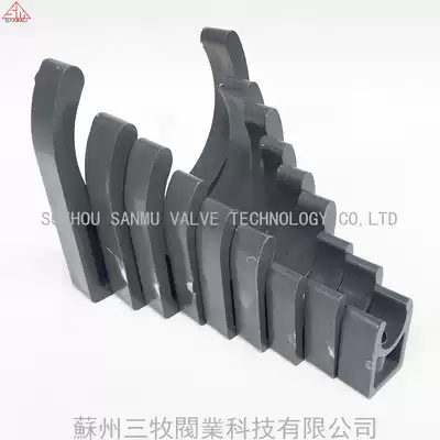 UPVC pipe card Pipe clamp U-shaped pipe buckle PVC pipe fixed clamp pipe support DN15-DN100