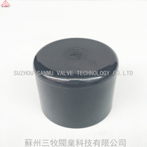 UPVC pipe cap Plastic cap Chemical pipe plug PVC plug pipe cover accessories connector DN15-DN200