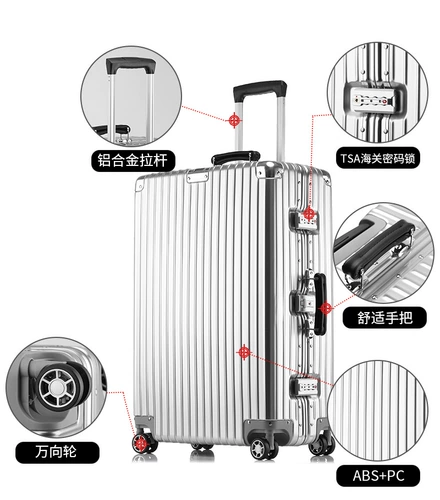 Прочный универсальный чемодан, коробка, 24 дюймов