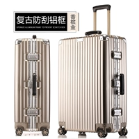 Антикварная устойчивая к царапинам алюминиевая рама цвета шампанского.