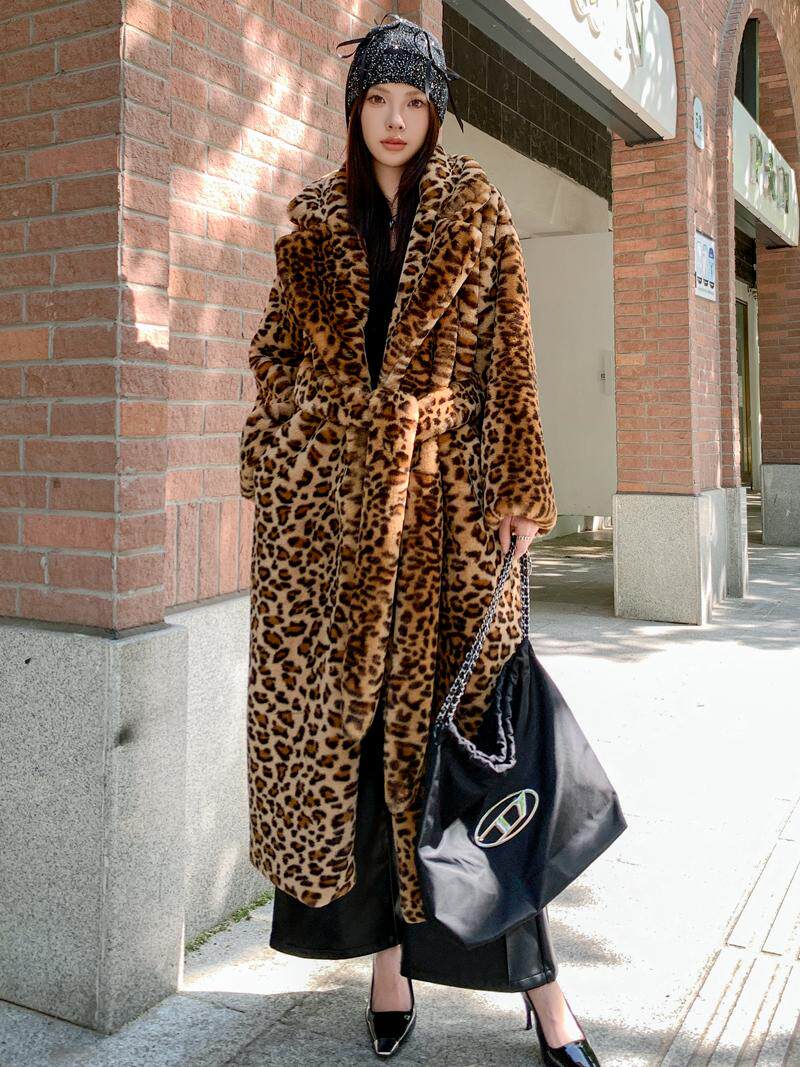エピヌ feminine fur collar long coat ツイード O1CN01woYj0s1aRMIwSO6RV_!!