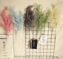 Simulation Interior Decoration Flowers and flowers Flowers Flowers and flowers Flowers Photography Props Fake Flowers Wall Mesh Red Pink-Pink Mist