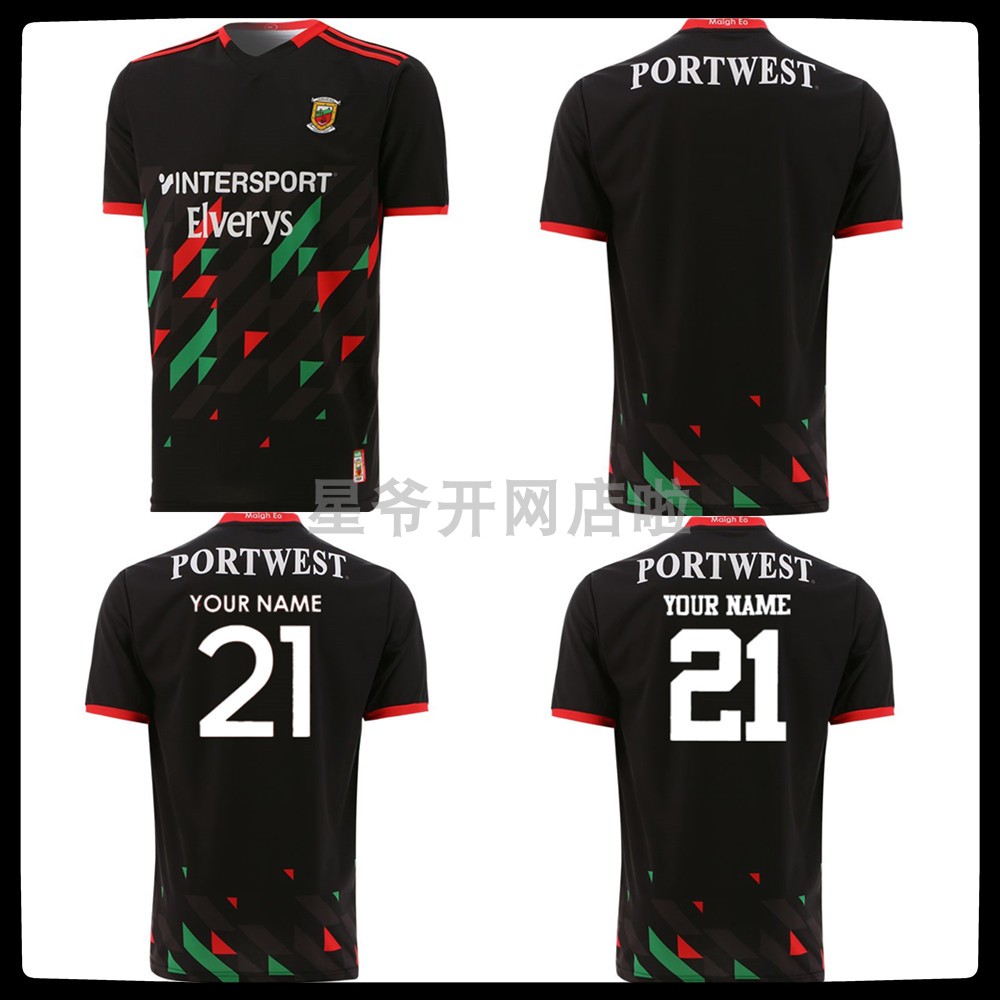 2021 Mayo GAA Goalkeeper Jersey Ireland Mayo Goalkeeper Jersey goalkeeper Rugby jersey