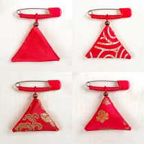 Fubag triangular bag infant newborn amulet amulet with baby tyre hair loss and alarm-evil brooch