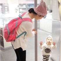 New generation mommy bag shoulder multi-functional large capacity waiting bag Folding bag Baby products out of the backpack