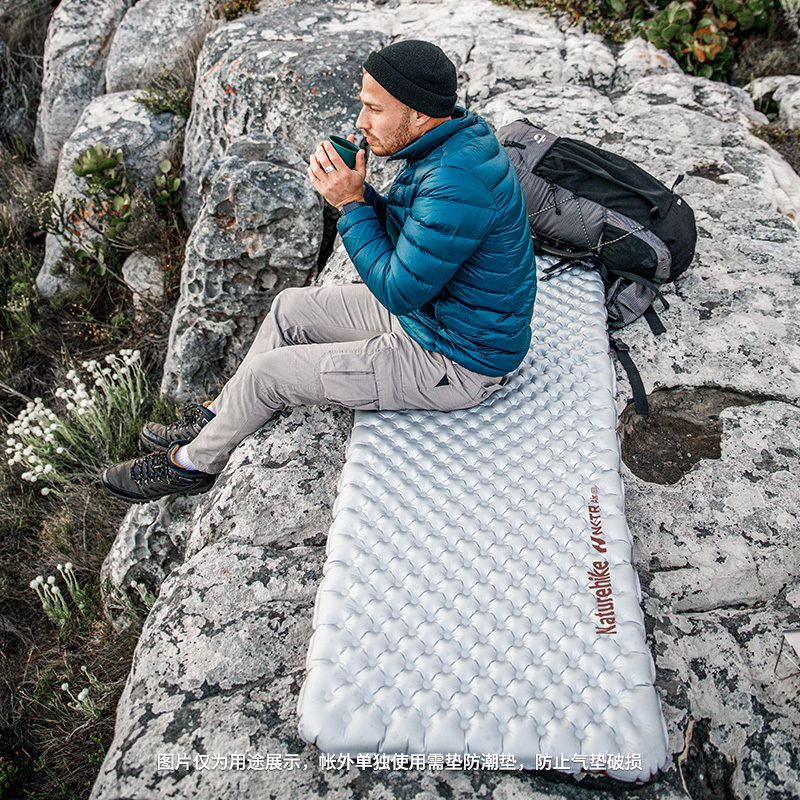Nuoke Tuye 5.8 Moisture-Proof Mat Outdoor Camping Portable Foldable Lightweight Ground Mat Tent Inflatable Mattress Sleeping Pad