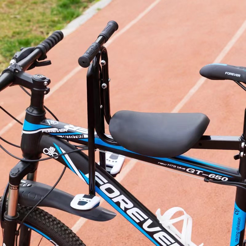 Mountain bike child seat front bicycle baby seat electric folding car baby safety seat bicycle seat