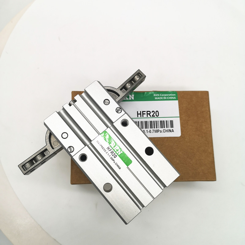 Yade guest pneumatic finger cylinder parallel jaw HFR6 10 16 20 25 32 N H through hole fixture