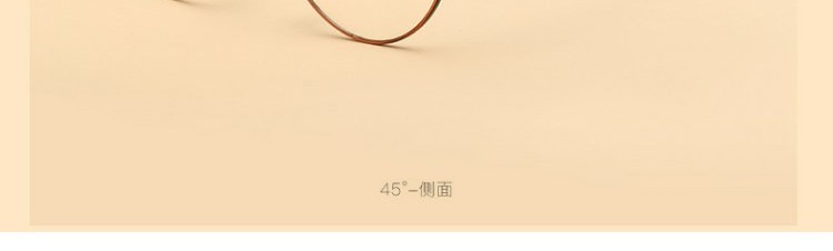 Kính cận thị cho nam và nữ trơn láng chống tia phóng xạ kim loại khung tròn Fei Qiming văn học retro thủy triều người phẳng kính mát nam chính hãng