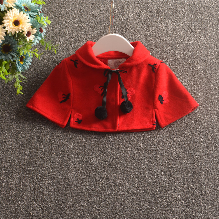 Cape pour fille en flanelle - Ref 2155314 Image 6