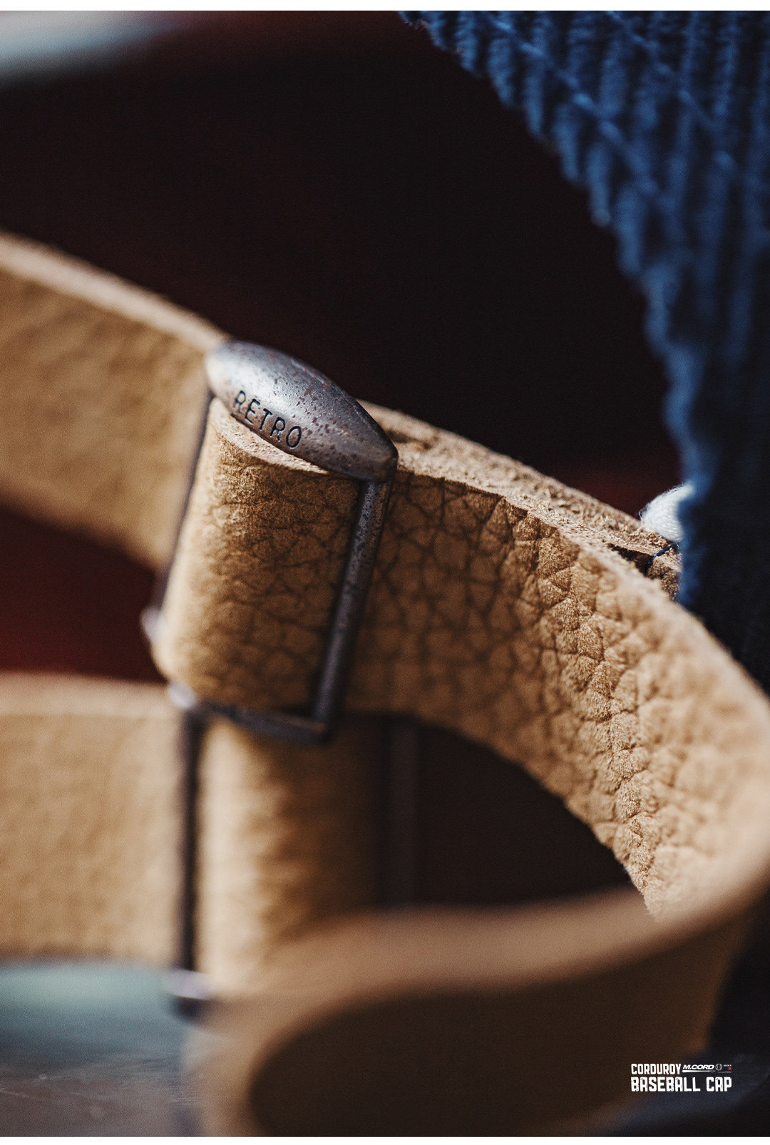 MADEN Corduroy Embroidered Baseball Cap