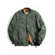 Madden Workwear American Air MA1 파일럿 재킷 밀리터리 스타일 짧은 재킷 레트로 야구 유니폼 남성 유행 봄