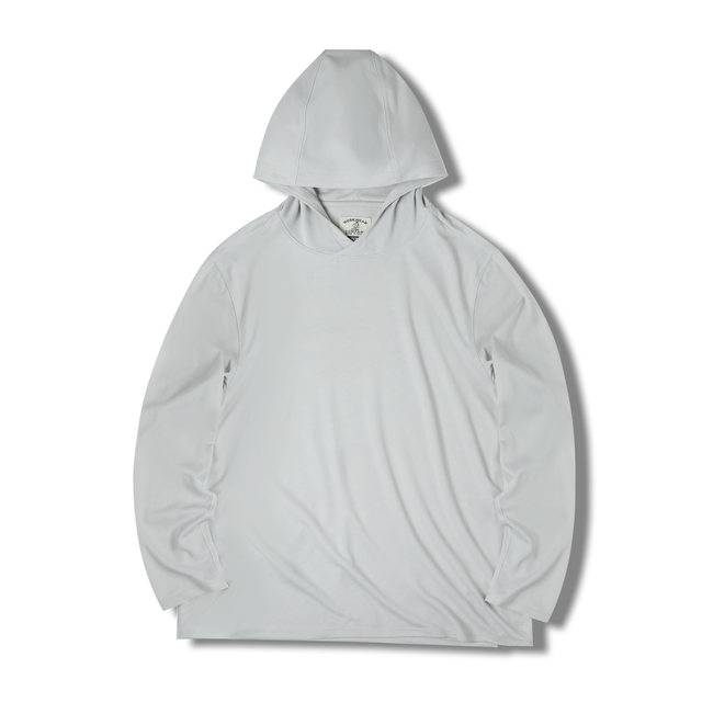 Madden workwear American hooded sweatshirt pique air layer T-shirt ໄວແຫ້ງ breathable ແຂນຍາວບາງ sweatshirt ຜູ້ຊາຍພາກຮຽນ spring