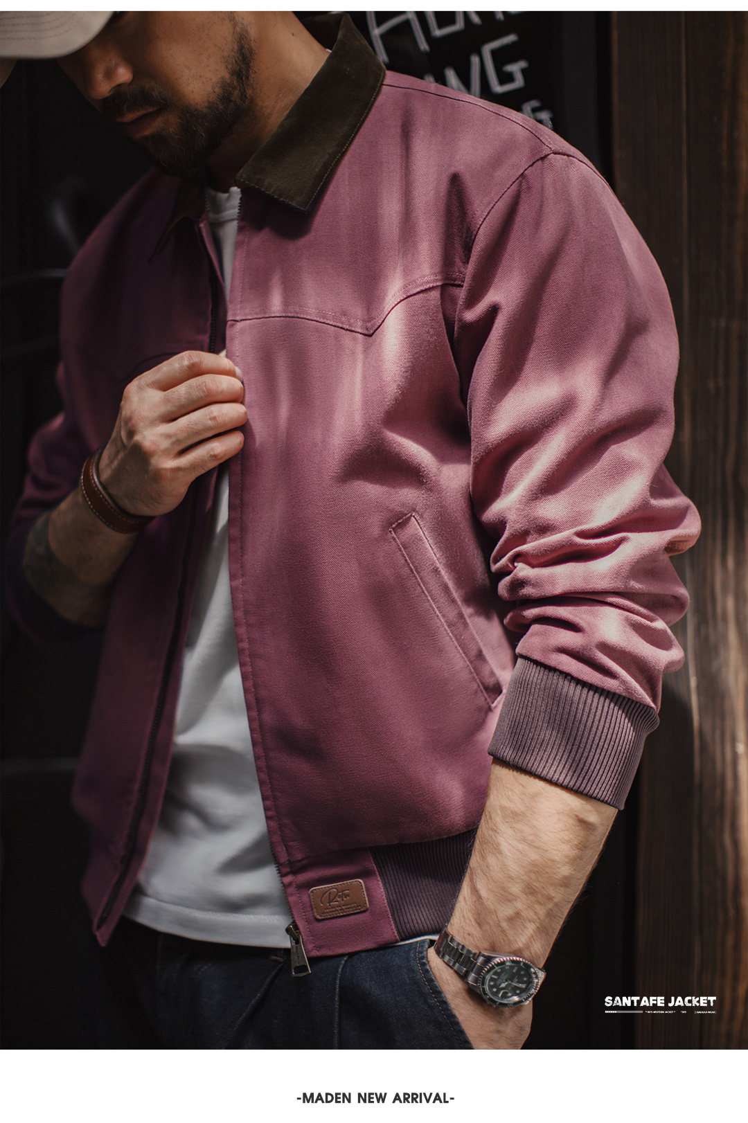 MADEN Santa Fe Canvas Workwear Jacket