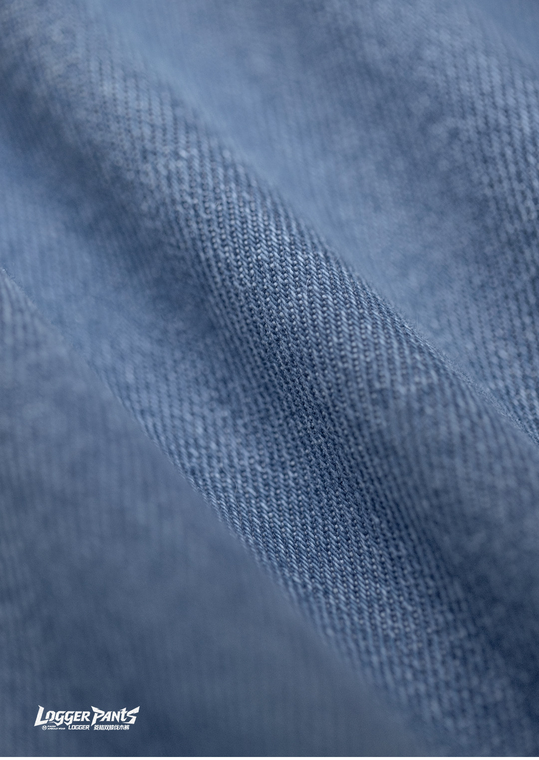 MADEN Double-Knee Washed Straight-Leg Jeans