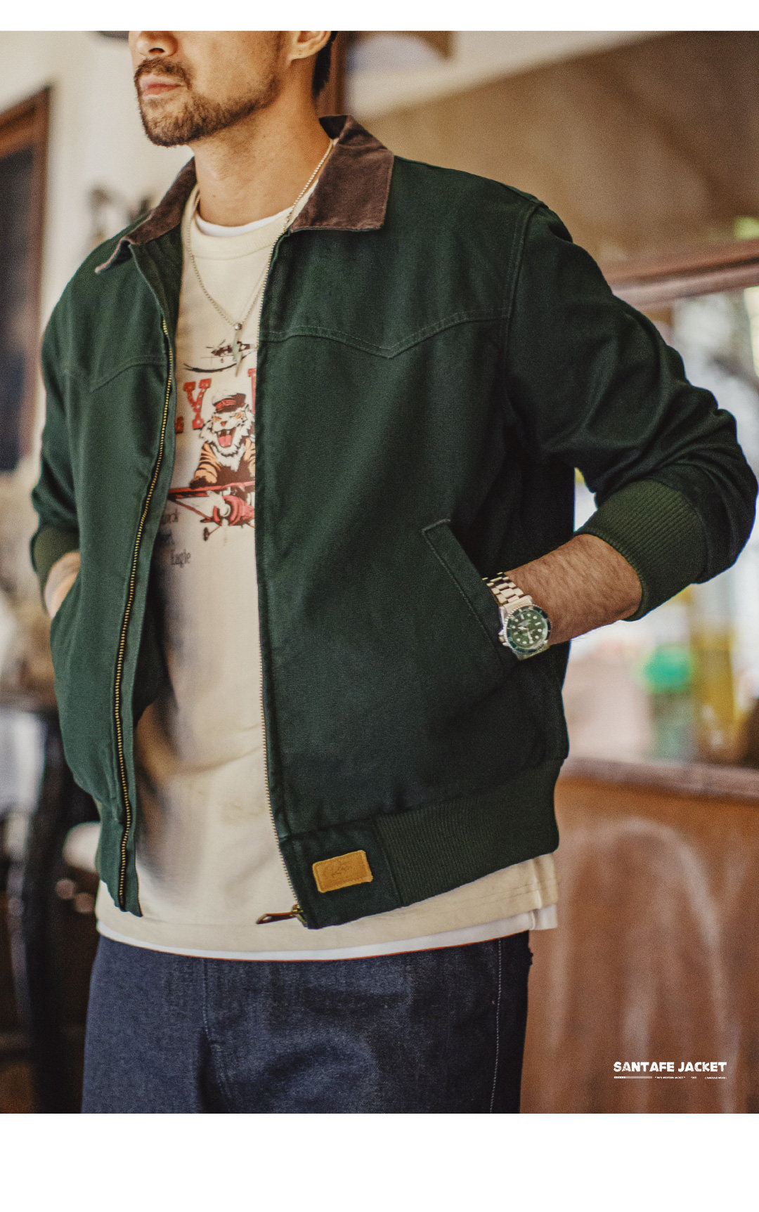 MADEN Santa Fe Canvas Workwear Jacket