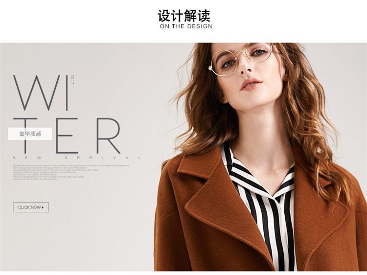 Áo len lông cừu ga châu Âu 2018 thu đông Châu Âu và Hoa Kỳ dài đoạn giản dị áo khoác cashmere hai mặt - Áo len lót đôi áo khoác nữ form rộng