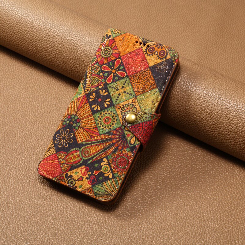 Suitable for Apple 17 Phone Case Leather Flip Cover 16Pro Phone Case iPhone 17 with Lanyard Anti-Drop 15Promax Stand Card Slot 14 Protective Case Wallet Style 16Plus Full Cover Retro Floral
