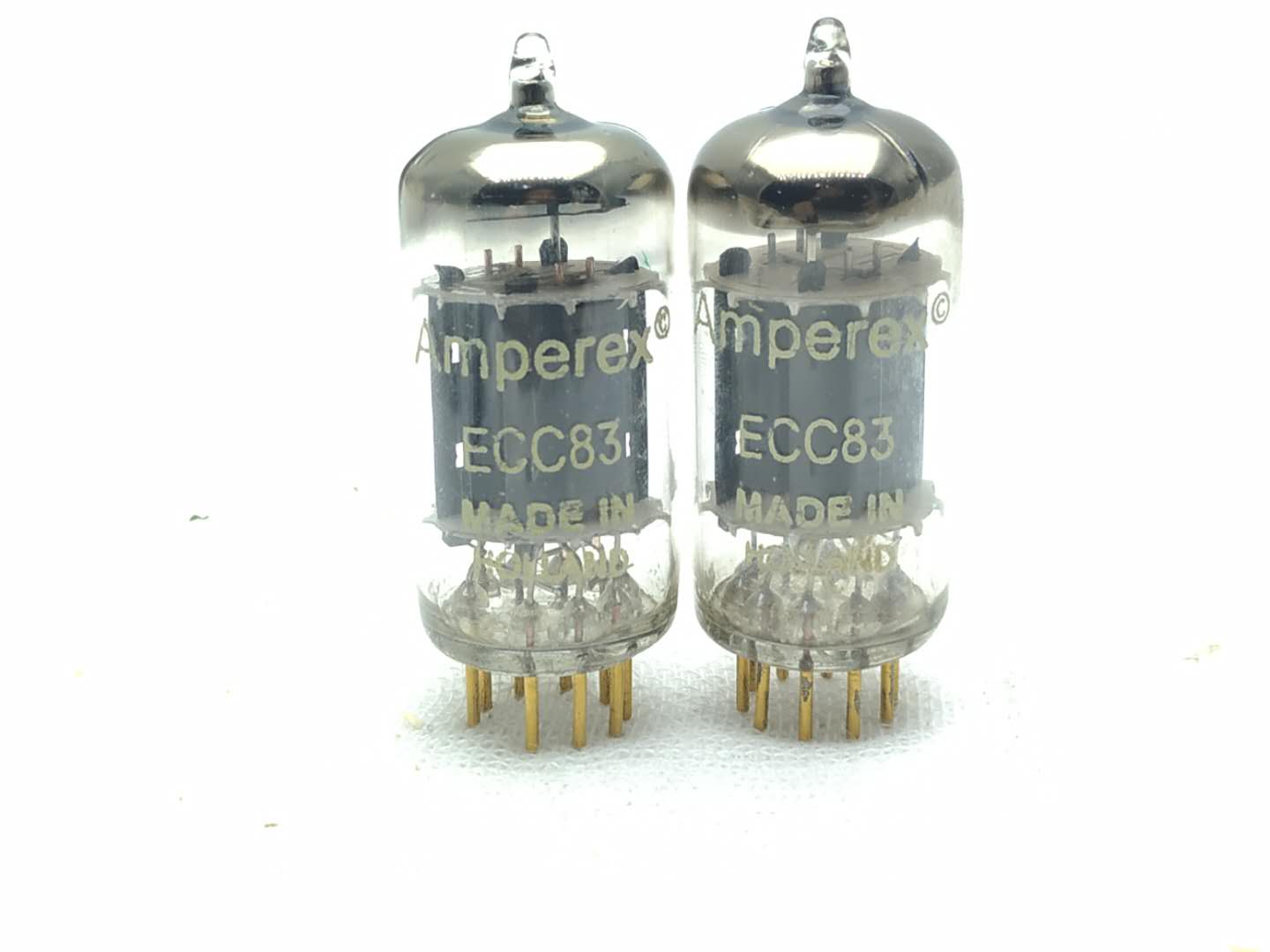 New rare Ampres gold foot D ring Ecc83 12ax7 ecc803s 5751 vacuum tube